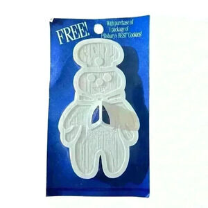 Vintage Pillsbury Doughboy Cookie Cutter 1989 New!  Sealed Dead Stock